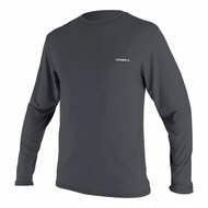 O'Neill Men's Loose Fit Long Sleeve Rash Vest graphite - Lycra Clothing