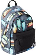 Rip Curl DOUBLE DOME 24L BTS, Black - School Backpack