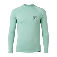 Rip Curl Men's Streamline Lycra Rash Vest, Long Sleeve, L Aloe Green - Lycra Clothing