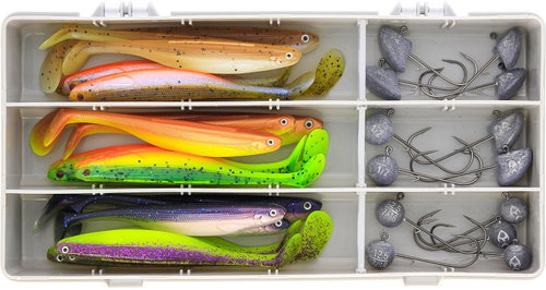 Westin Rubber Lure Zander Box Jigging 32 pcs - Rubber Bait - Main image