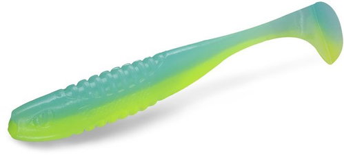Delphin Rubber lure ZANDERA UVs 15 cm Mint 5 pcs - Rubber Bait - Main image