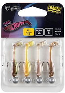 FOX Rage Rubber Lures Micro Fry Loaded 4 cm 3 g Mixed UV Colour Pack 4 pcs - Rubber Bait