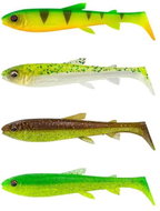 Savage Gear Rubber Lure 3D Whitefish Shad 9 cm Dark Water Mix 4 pcs - Rubber Bait