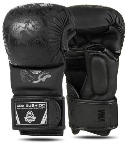 DBX BUSHIDO Black Dragon size XL, black - MMA Gloves - Main image