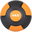 Rubber medicine ball 4 kg