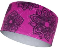 RUNTO čelenka elastická MAND růžová/ černá/bílá - Headband