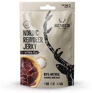 Renjer Traditional Nordic Reindeer (Reindeer) Jerky Sea Salt 25 g - Dried Meat