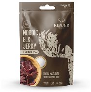 Renjer Traditional Nordic Elk (Elk) Jerky Sea Salt 25 g - Dried Meat