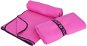 RUNTO Rychleschnoucí ručník 80×130 cm, neon růžový - Ručník