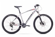 ROMET RAMBLER 27,5 4 Silver - Red size M / 18 &quot; - Mountain Bike