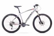 ROMET RAMBLER 27,5 4 Silver - Red size L / 20 " - Mountain Bike