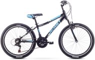 ROMER RAMBLER 24 Black – Blue veľ. S/13" - Detský bicykel