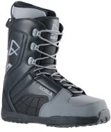 Robla Smooth Black/Grey, veľkosť 39 EU/250 mm - Topánky na snowboard
