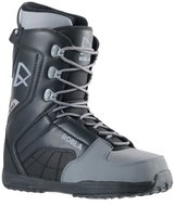 Robla Smooth Black/Grey vel. 40 EU/ 255 mm - Boty na snowboard