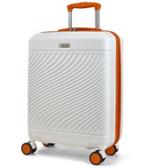 ROCK Love Island S, white / orange - Suitcase