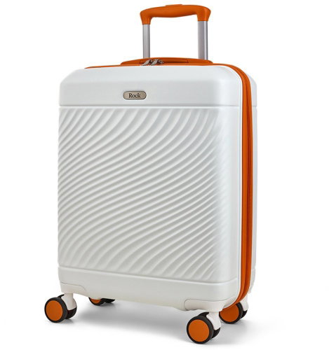 ROCK Love Island S, white / orange - Suitcase - Main image