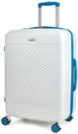 ROCK Love Island M, white / blue - Suitcase