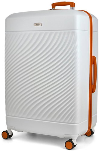 ROCK Love Island L, white / orange - Suitcase - Main image
