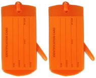 ROCK Jelly TA-0028 2ks - oranžová - Luggage Tag