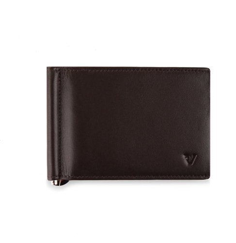Roncato Men's wallet with clip brown - Wallet - Main image