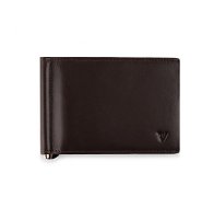 Roncato Men's Wallet with Clip, Brown - Wallet