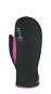 Roeckl Atlas GTX Mitten Black Pink 4 - Ski Gloves
