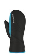 Roeckl Atlas GTX Mitten Black Blue 6 - Ski Gloves