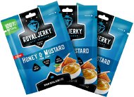 Royal Jerky Honey & Mustard Pork Jerky, 3x22g - Dried Meat