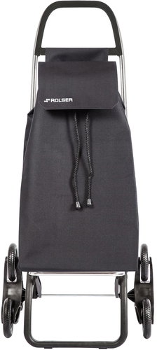 Rolser Saquet LN 6 with stair castors, black - Shopping Trolley - Main image