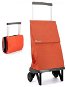Rolser Plegamatic Original MF foldable shopping bag on wheels, orange - Shopping Trolley