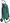 Logic shopping trolley, turquoise