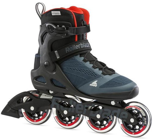 Rollerblade Macroblade 90, Orion Blue/Spicy Orange, size 42 EU/270mm - Roller Skates - Main image