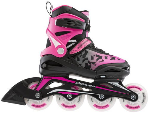 Bladerunner PHOENIX FLASH G, Black/Pink, size 28-32 EU/175-205mm - Roller Skates - Main image