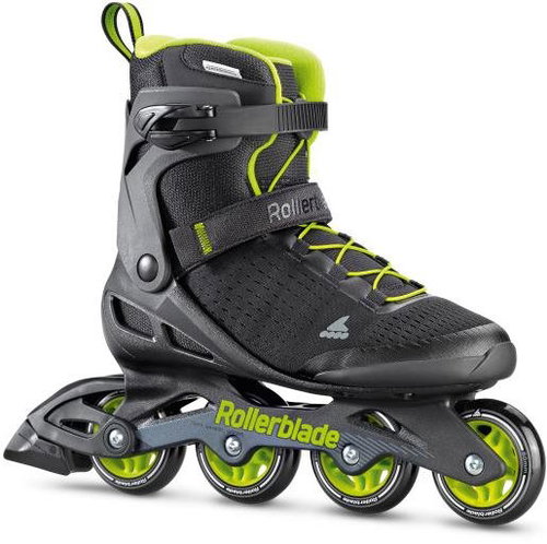Rollerblade Zetrablade Elite black/lime size 44,5 EU / 290 mm - Roller Skates - Main image