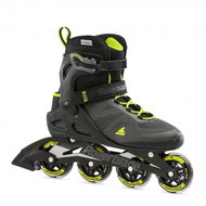 Rollerblade Macroblade 80, Black/Lime, size 44.5 EU/290mm - Roller Skates