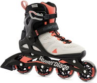 Rollerblade Macroblade 80 W, Grey/Coral, size 36.5 EU/230mm - Roller Skates