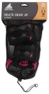 Rollerblade SKATE GEAR JUNIOR 3 PACK black/pink XXXS-es méret - Védőfelszerelés