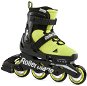 Rollerblade Microblade SE, Neon Yellow/Black, size 28-32 EU/175-205mm - Roller Skates