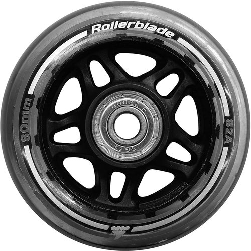 Rollerblade Wheel/Bearing XT 80 mm/SG7 clear - Wheels - Main image