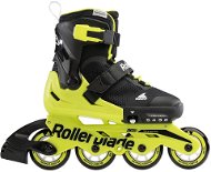 Rollerblade Microblade black/neon yellow size 33-36,5 EU / 210-230 mm - Roller Skates