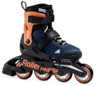 Rollerblade Microblade blue/orange size 33-36,5 EU / 210-230 mm - Roller Skates