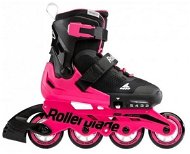 Rollerblade Microblade black/neon pink size 33-36,5 EU / 210-230 mm - Roller Skates