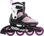 Rollerblade Microblade Cube pink/white size 36,5-40,5 EU / 230-260 mm - Roller Skates