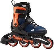 Rollerblade Microblade Combo blue/orange size 28-32 EU / 175-205 mm - Roller Skates