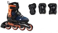 Rollerblade Microblade Combo blue/orange - Roller Skates