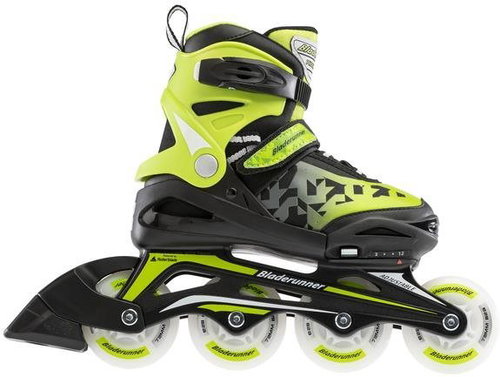 Bladerunner PHOENIX FLASH black/green size 36,5-40,5 EU / 230-260 mm - Roller Skates - Main image