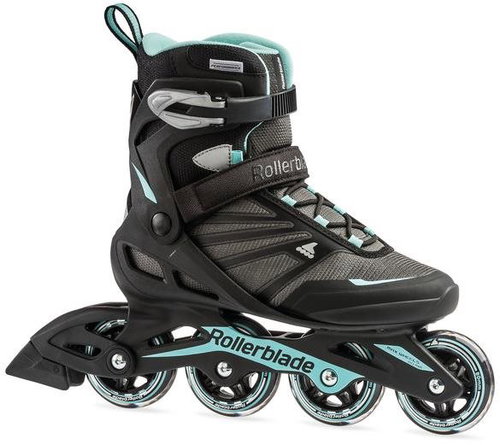 Rollerblade ZETRABLADE W, Black/Light Blue, size 38 EU / 240 mm - Roller Skates - Main image