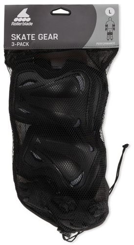 Rollerblade SKATE GEAR 3 PACK, Black, size S - Protectors - Main image
