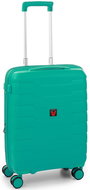 Roncato SKYLINE 55cm, 4 Wheels, USB, EXP, Green - Suitcase