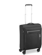 Roncato LITE SOFT S, černý, 55 × 40 × 20 cm, 4 kolečka - Cestovní kufr